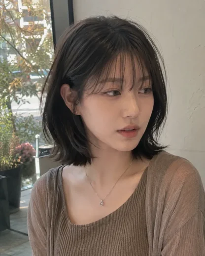 C컬 단발